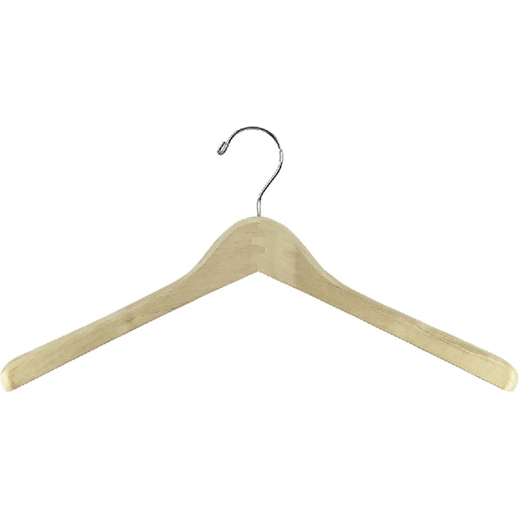 Rebrilliant Wood Coat Hanger Wayfair